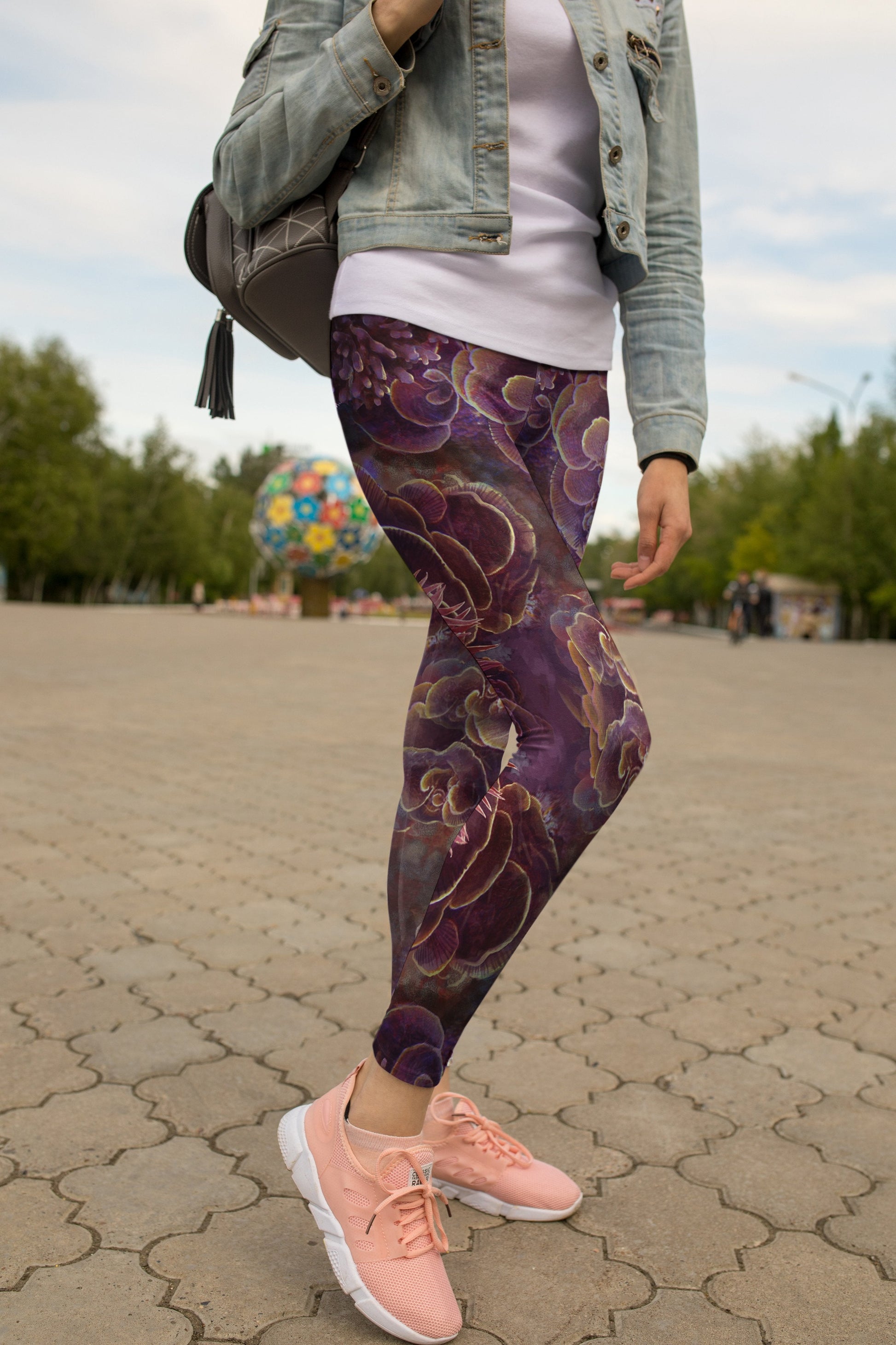 3D All Over Print Coral Sea Legging - Amaze Style™-Apparel