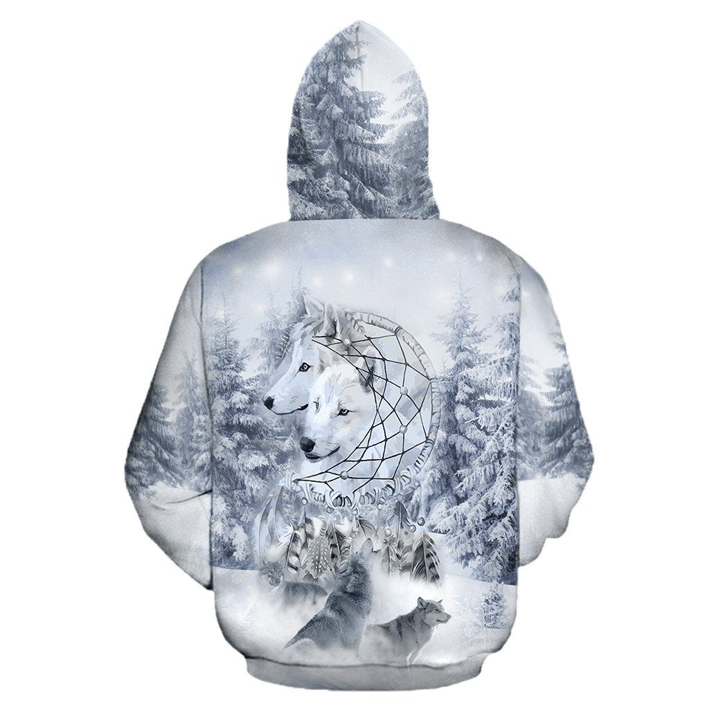 Wolf Native American 3D All Over Printed Unisex Shirts