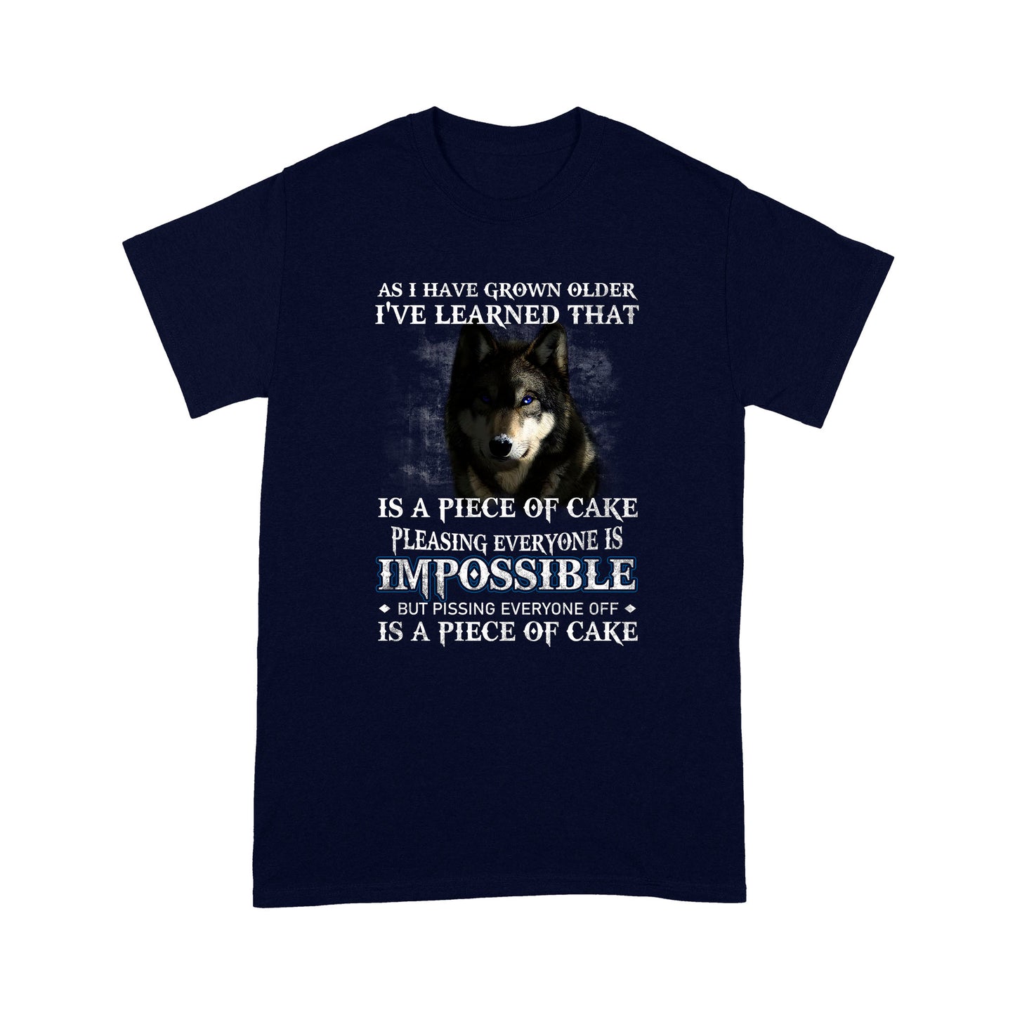 Wolf Is a Piece Of Cake Deluxe T-shirt ML