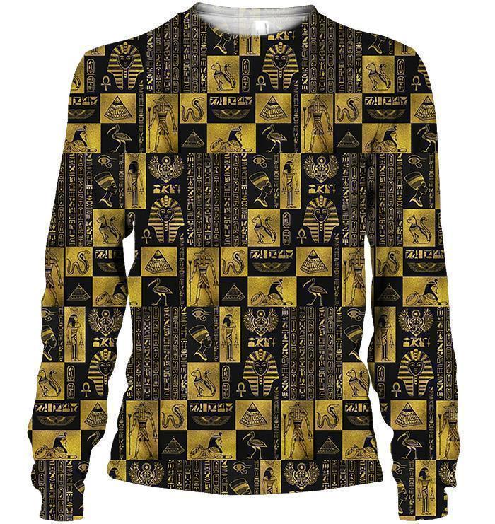 All Over Printed Egyptian God And Symbols - Amaze Style™-Apparel