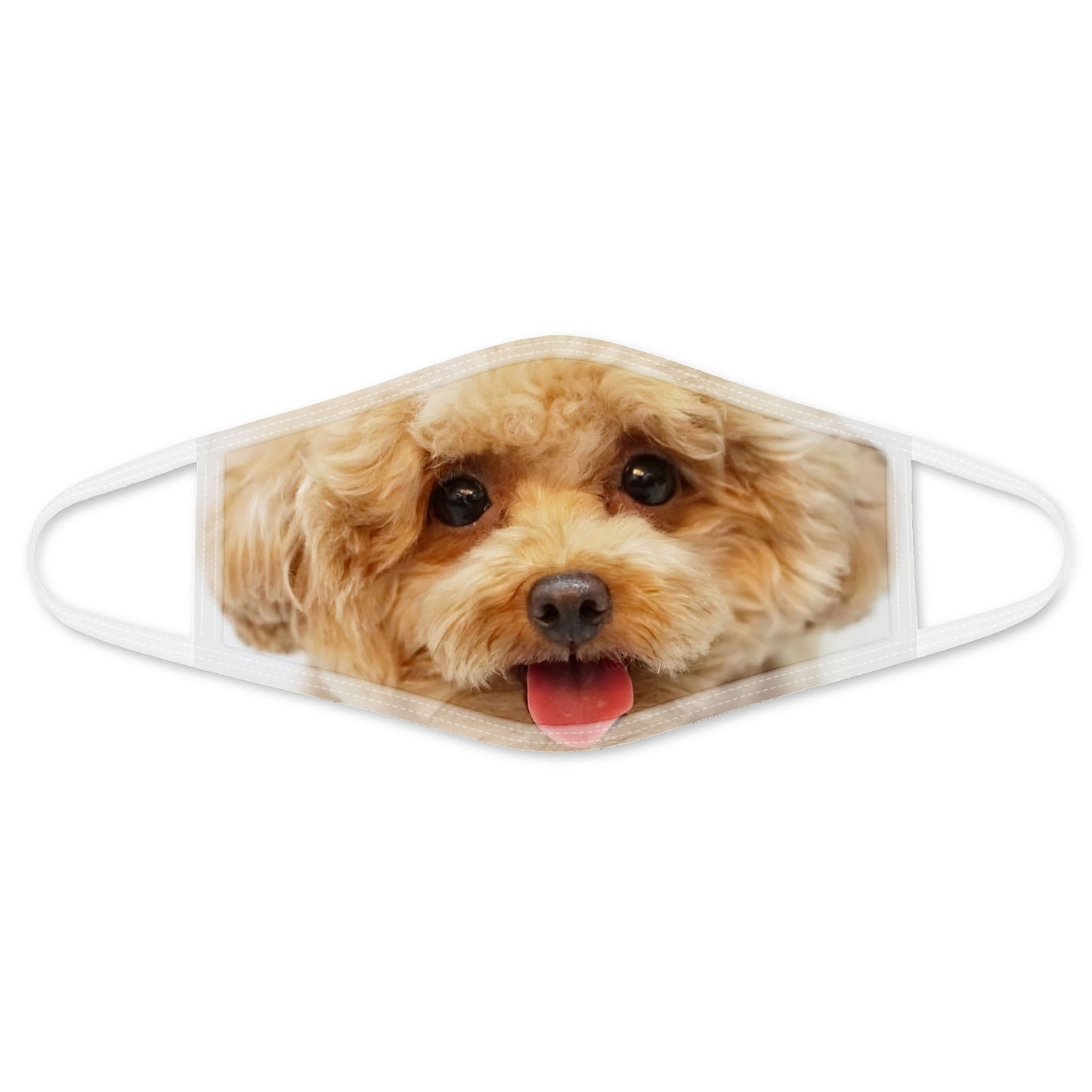 Dog Face Mask White HG