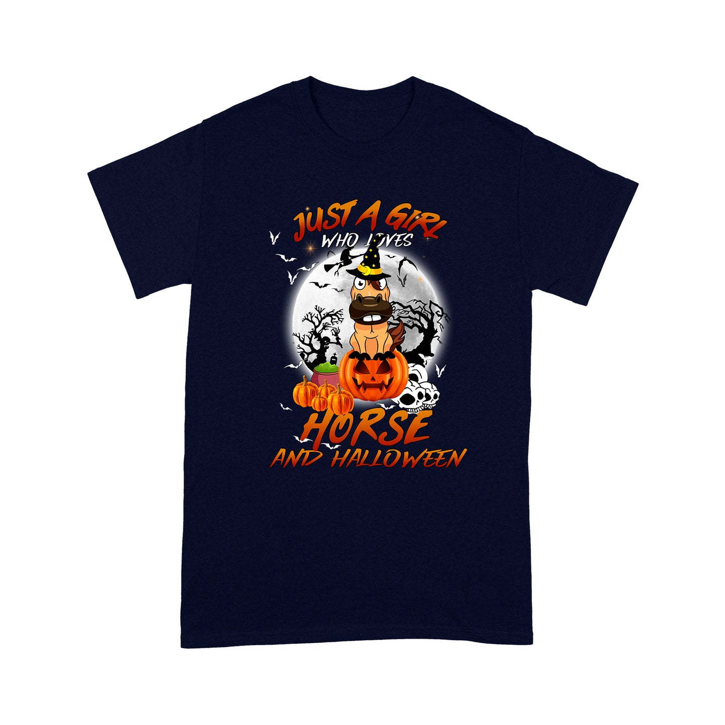 Horse and Halloween Standard T-shirt CB