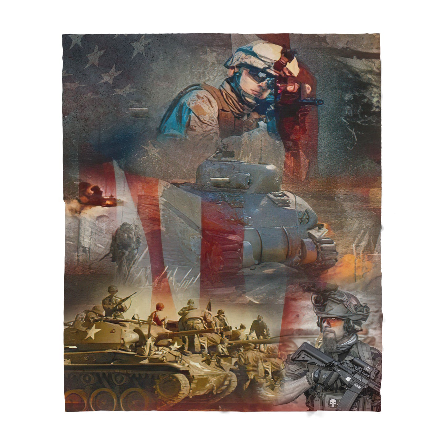 Army Sherpa Blanket TP