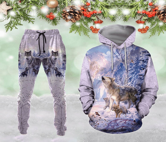 Wolf Native American 3D All Over Printed Unisex Shirts