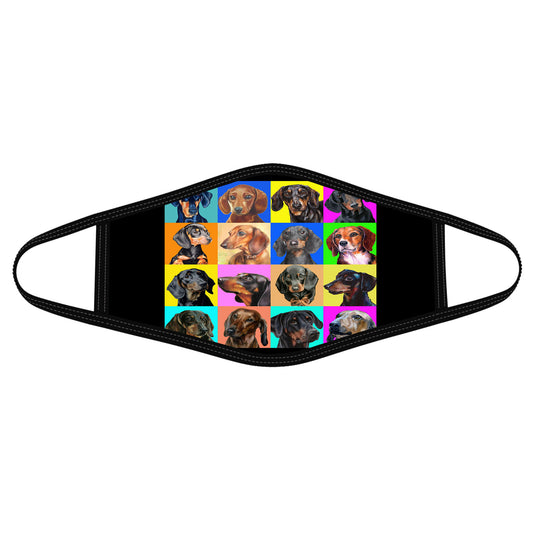 Dachshund Face Mask DL