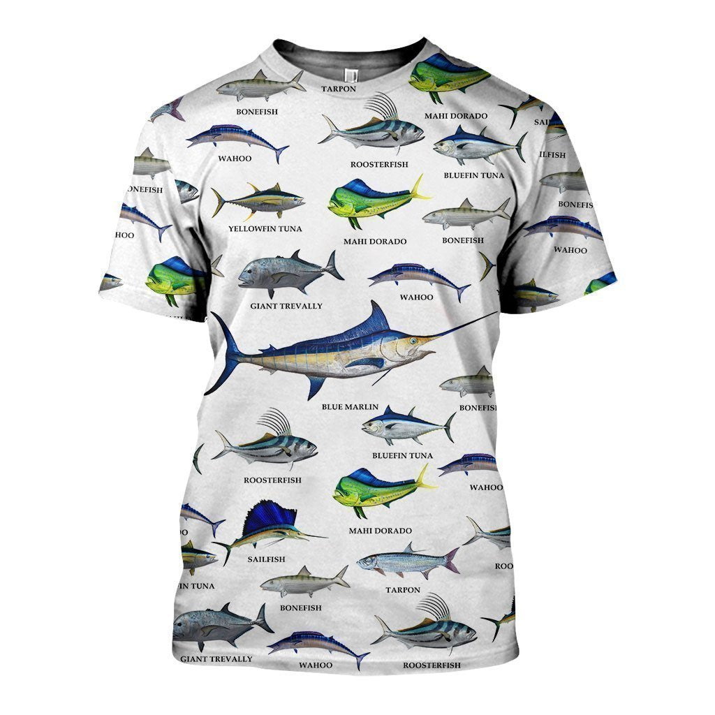 3D All Over Printed Fishing Collection Shirts - Amaze Style™-Apparel