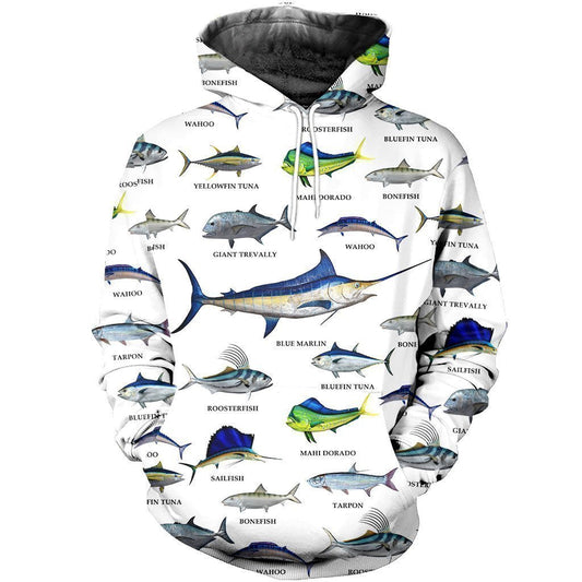 3D All Over Printed Fishing Collection Shirts - Amaze Style™-Apparel