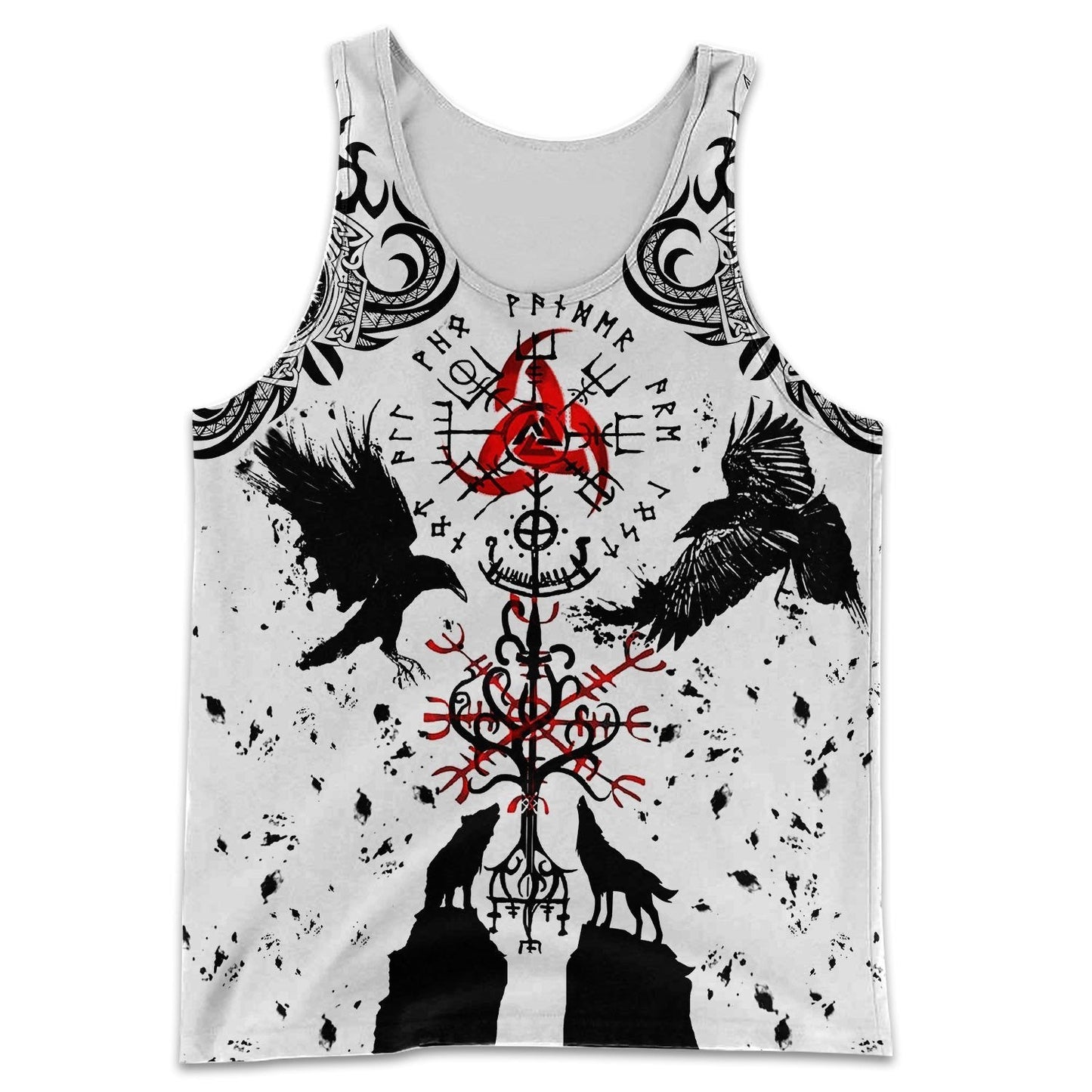 VIKINGS TATTOO 3D ALL OVER PRINTED SHIRTS - Amaze Style™-Apparel