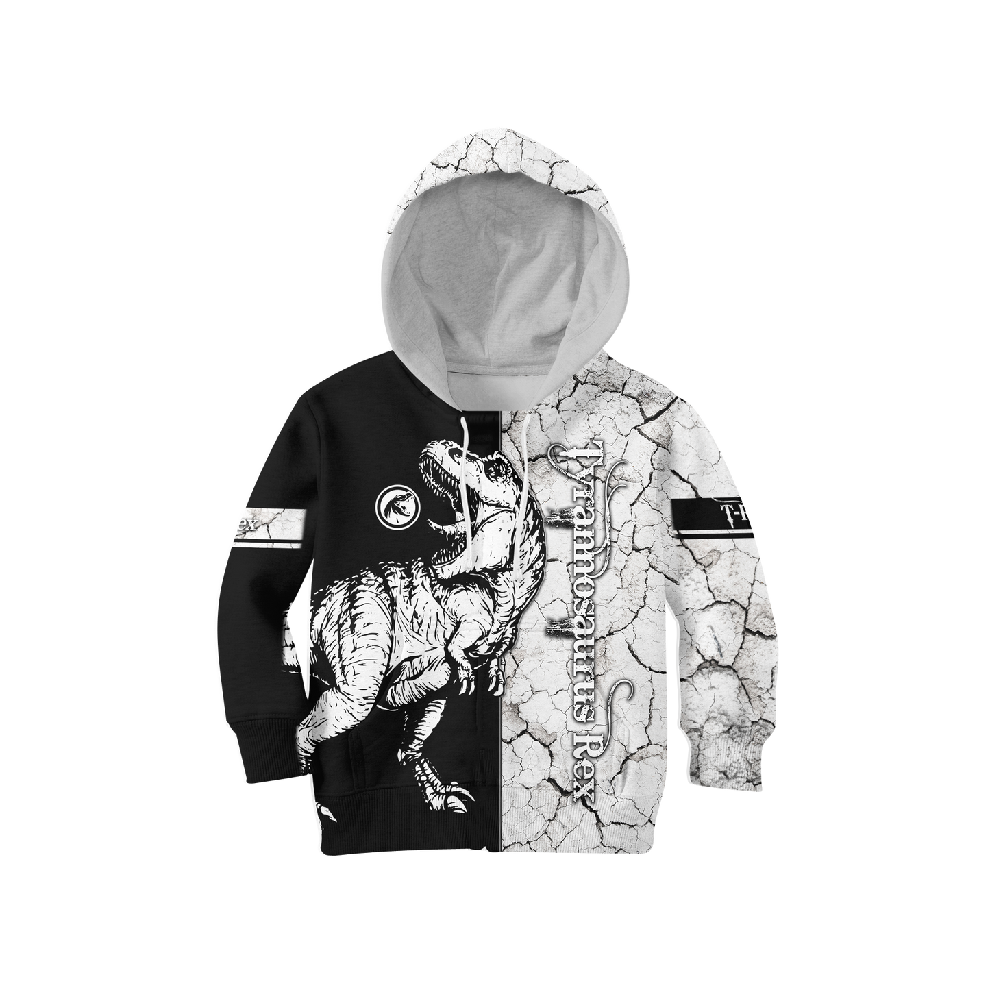 Tyrannosaurus Dinosaur 3D all over printed shirts for Kids