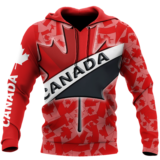 Canada All Over Print 3d all over printed maple leaf spider HHT10072015