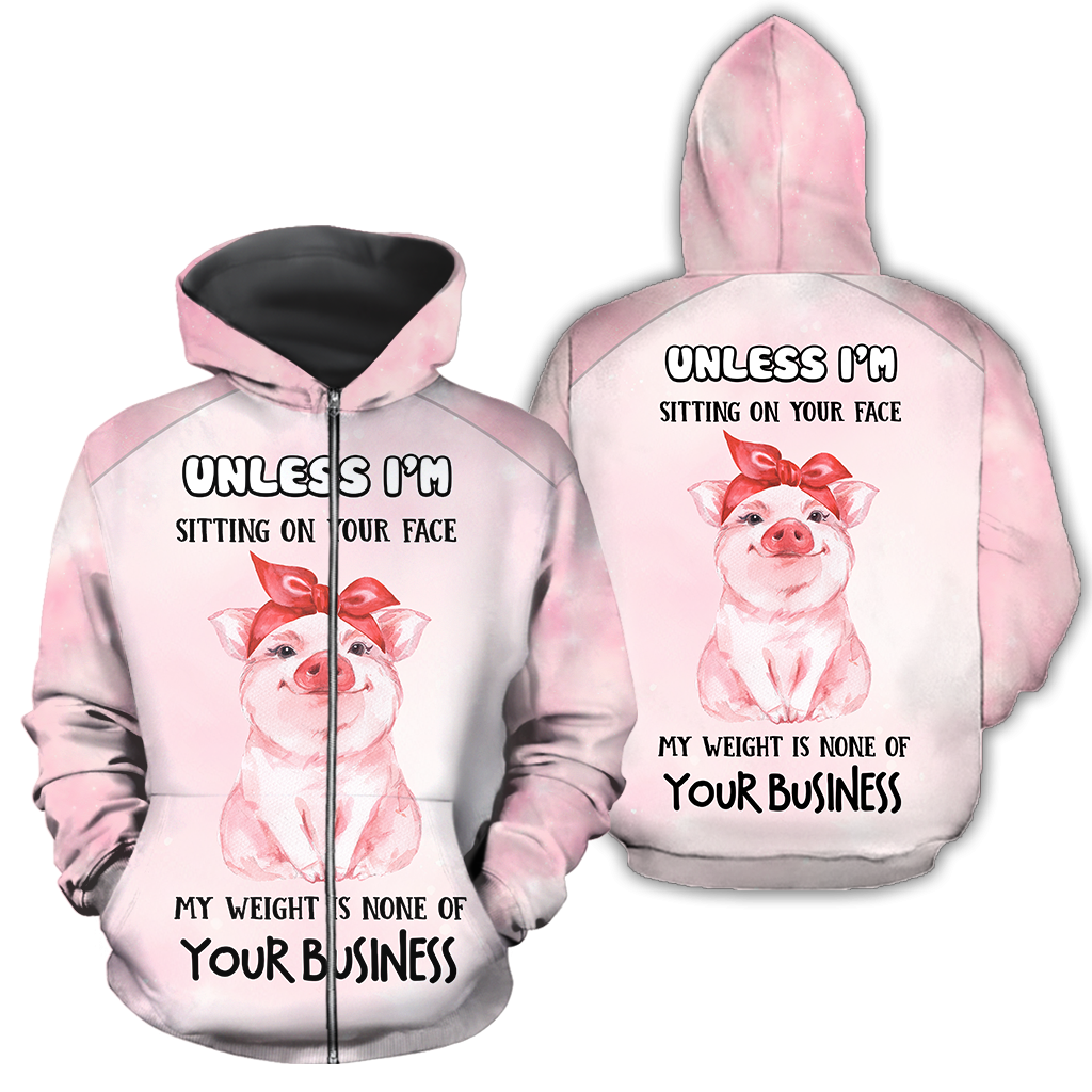 All Over Printed Pig Lady MEI09042001-MEI