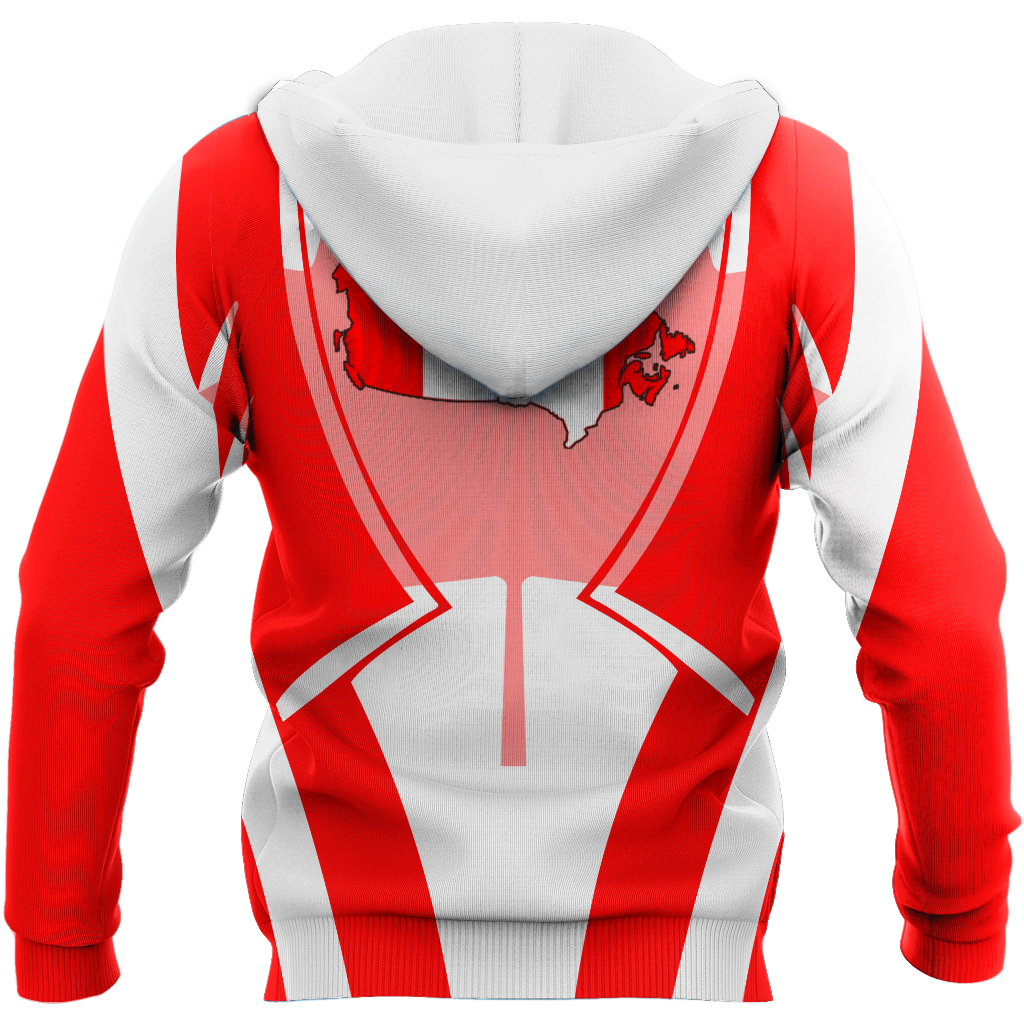 Canada In My Heart Red Maple Leaf Hoodie-HHT09072010