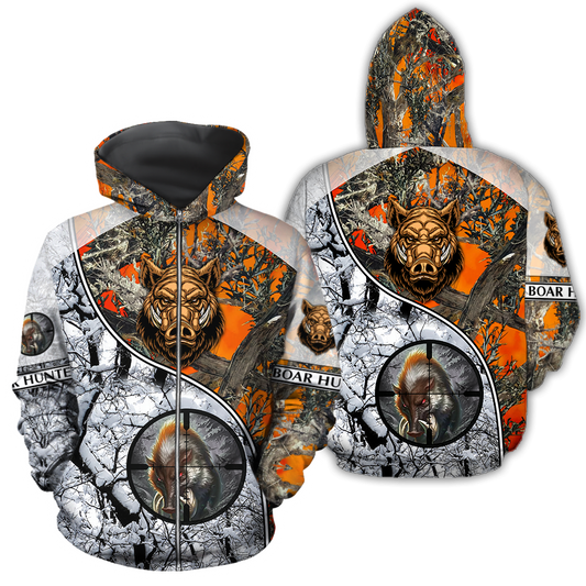 All Over Printed Boar Hunting MEI09052001-MEI