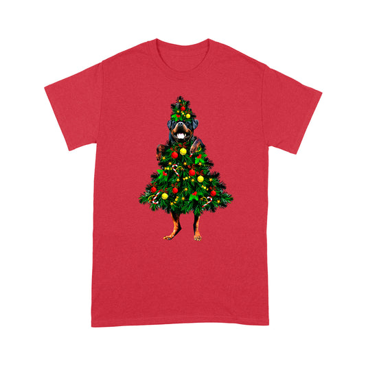 Dog Christmas Tree Standard T-shirt TN