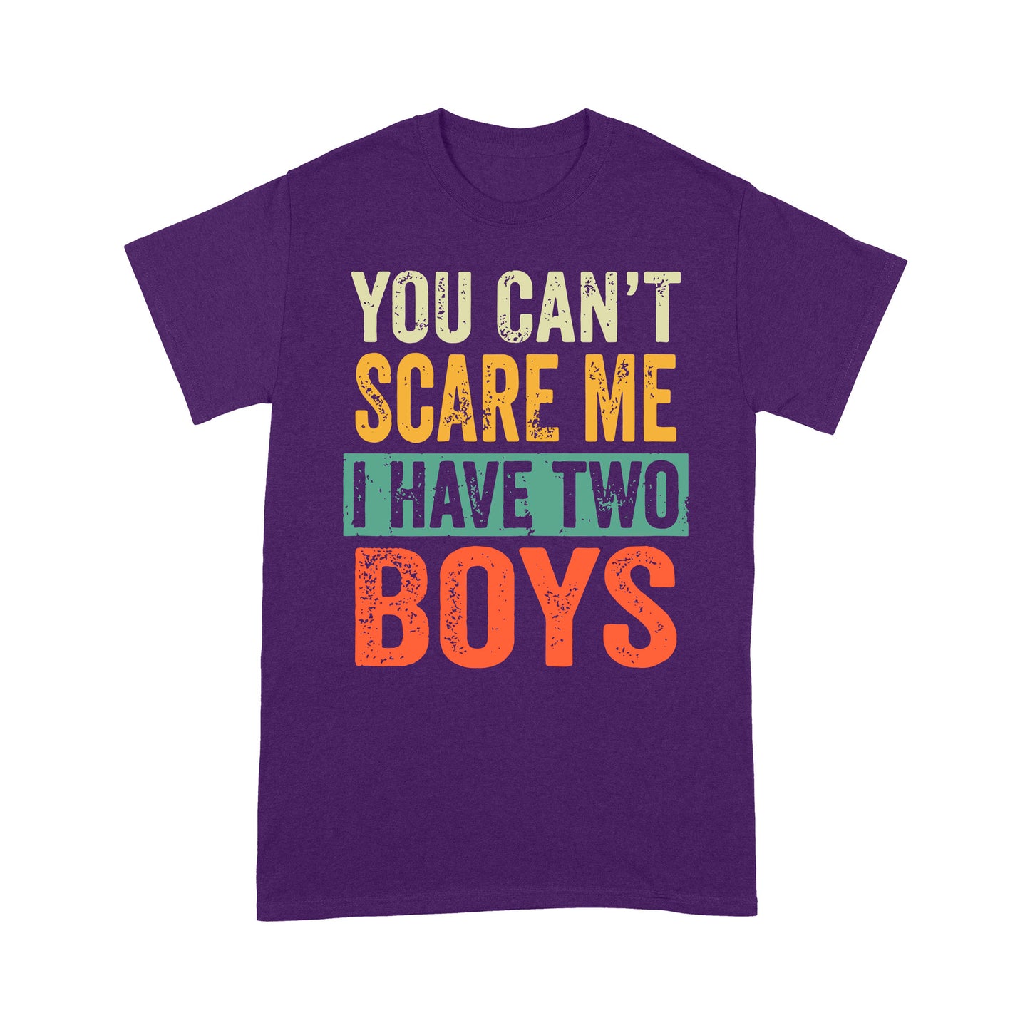 You Can't Scare Me I Have Two Boys Standard T-shirt