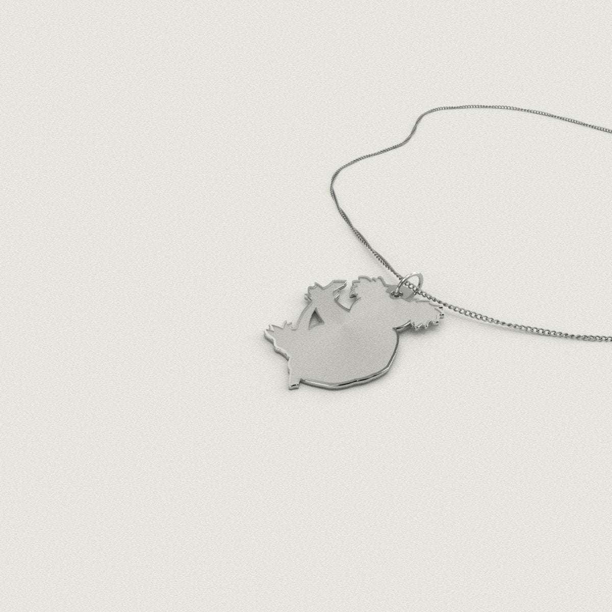 Australia Koala Freeform Plated Pendant NN9 - Amaze Style™-PLATED PENDANTS