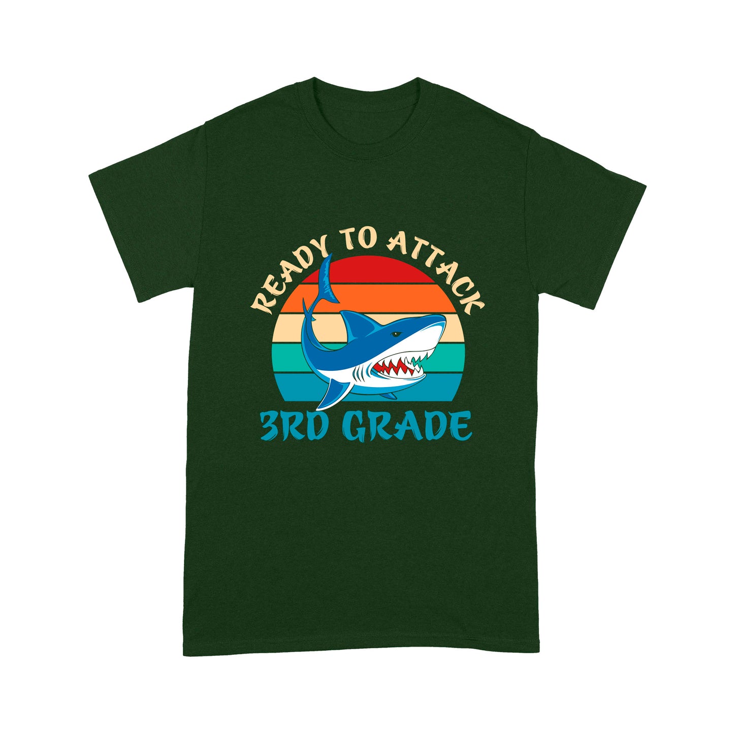 Ready To Attack 3rd Grade Standard T-Shirt