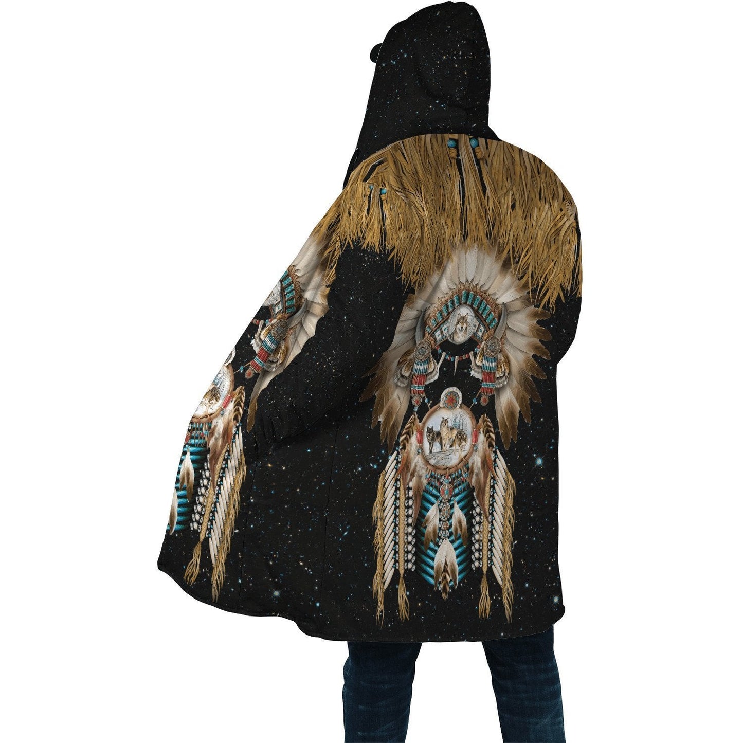 Wolf Native American 3D All Over Printed Unisex Shirts