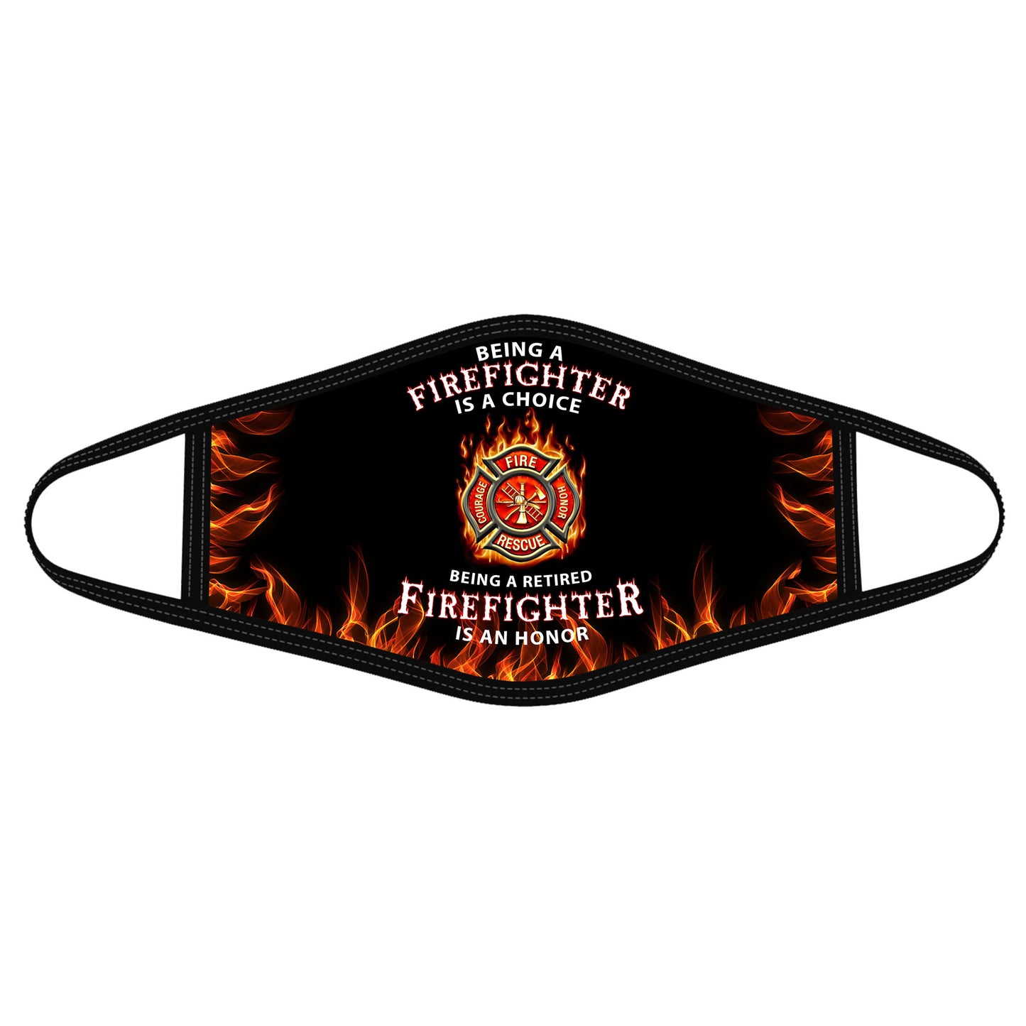 Brave Fire Fighter Face Mask DL