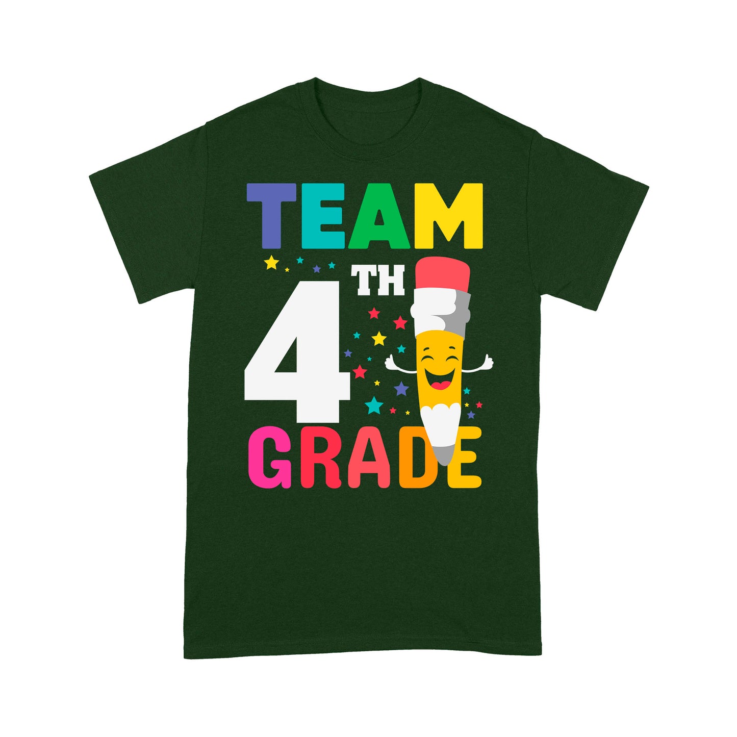 Standard T-Shirt For Team 4th Grade