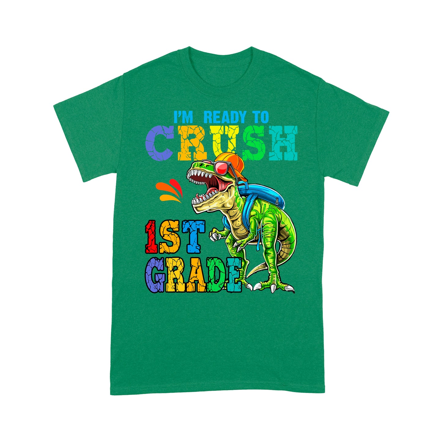 Personalized Custom Back To School Shirt, Ready To Crush 1st Grade, Back To School Gift