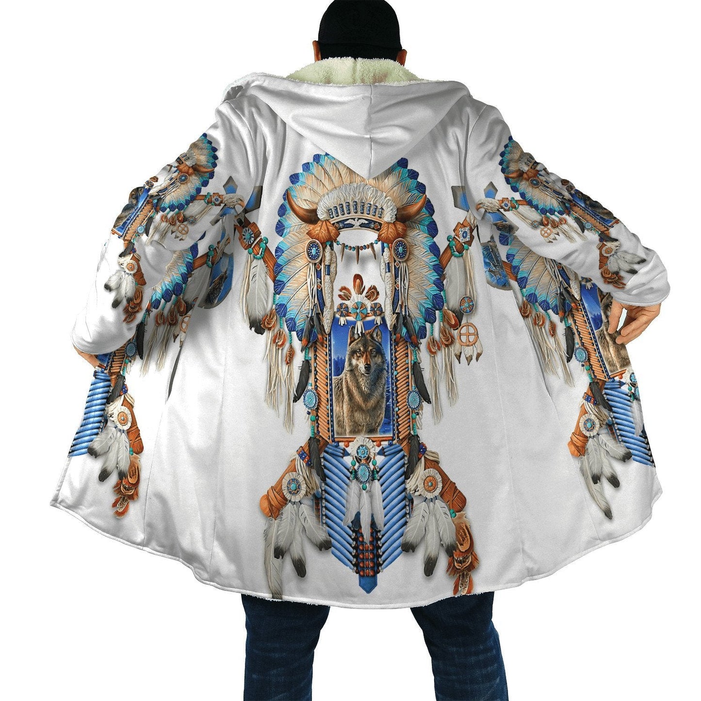 Wolf Native American 3D All Over Printed Unisex Shirts