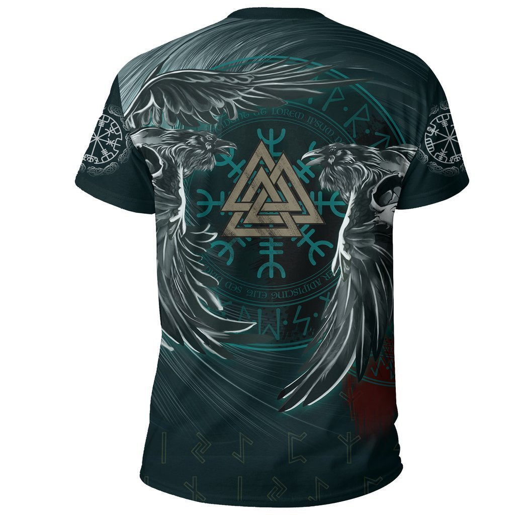 Viking Hoodie Ravens Skull Tattoo HP261210 - Amaze Style™-Apparel