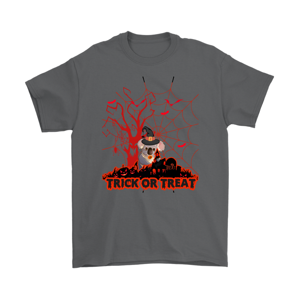 Australian Koala Trick or Treat Halloween Red T-Shirt 01 H9 - Amaze Style™-T-SHIRTS