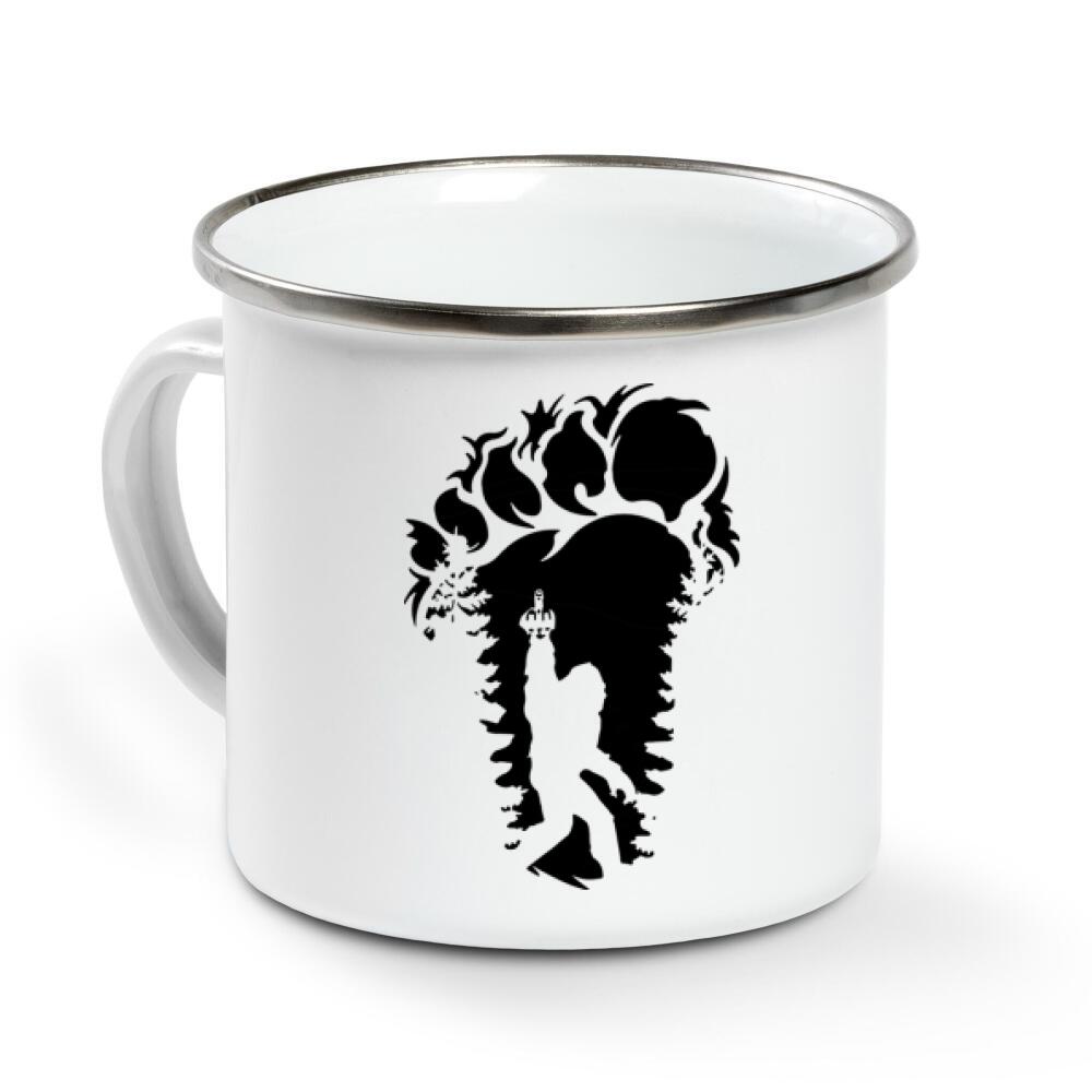 Big Foot- I hate People- Personalized Name Campire Mug XT - SN