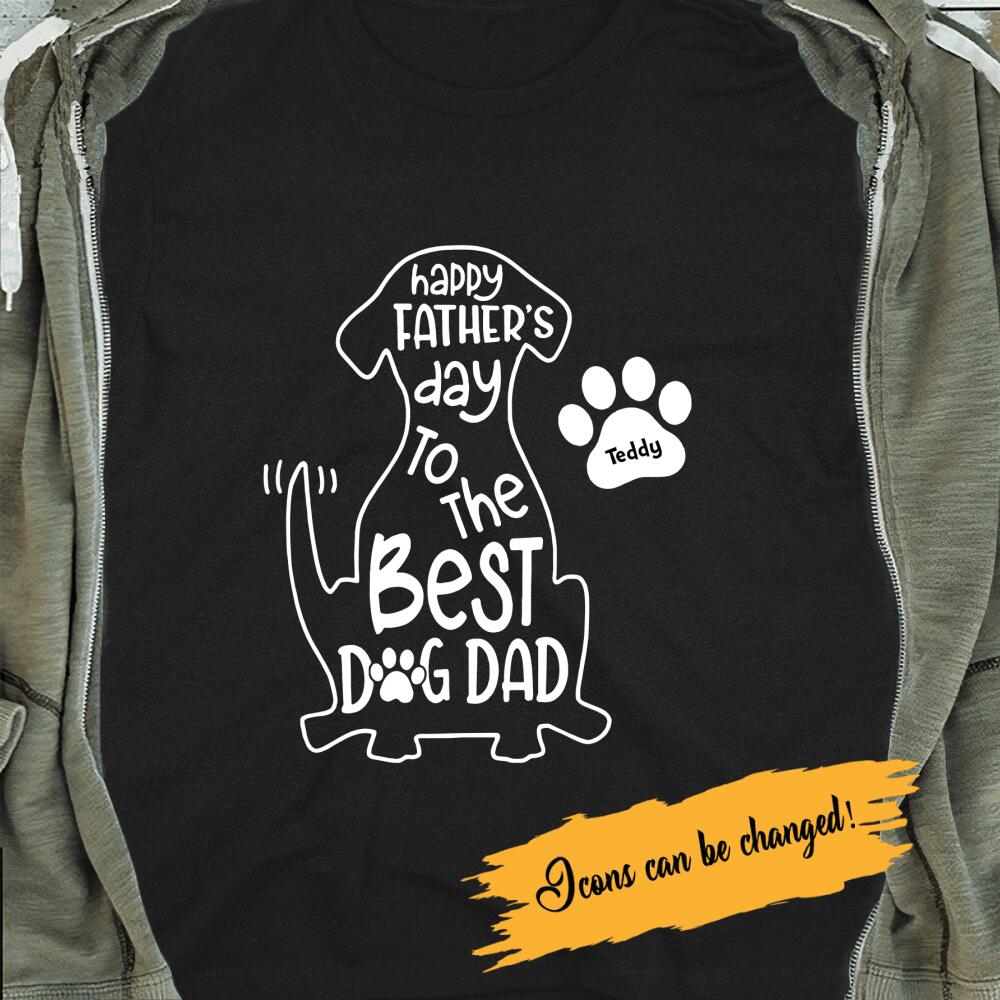 To The Best Dog Dad - The Best Personalized Gift For Father's Day