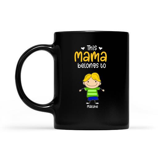 This Mama Belongs To Personalized Mug Mother's Day