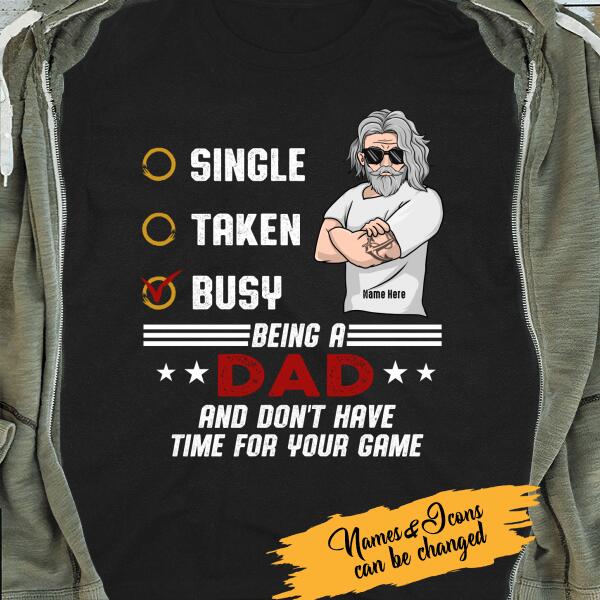 Personalized T-shirt I'm Being A Dad - Amazing gift for Father's day