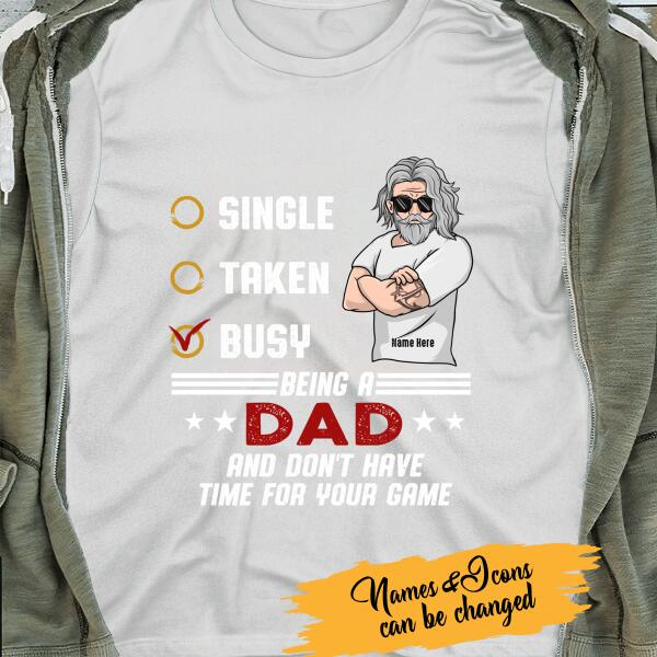 Personalized T-shirt I'm Being A Dad - Amazing gift for Father's day