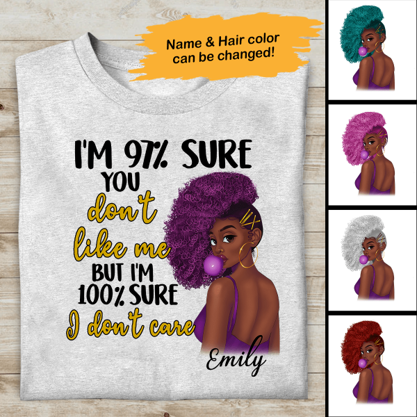 I Do Not Care BWA Personalized T Shirt, Best Gift For Girls and Friends