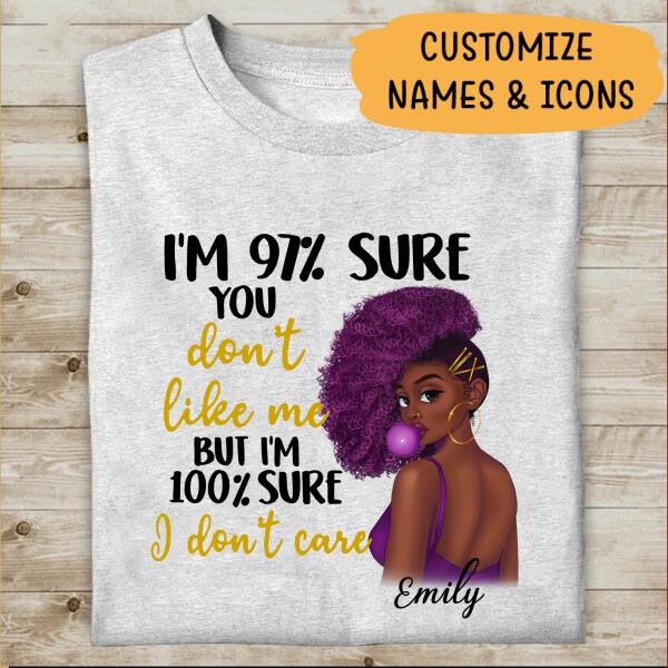 I Do Not Care BWA Personalized T Shirt, Best Gift For Girls and Friends