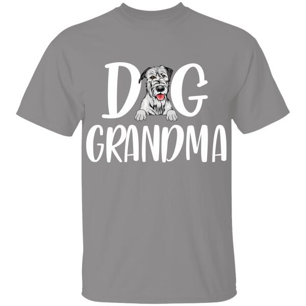 Dog Grandma Personalized T-shirt For Dog Lover Special Gift