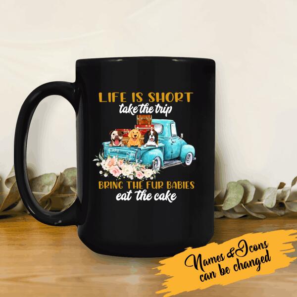 Life Is Short Bring The Gur Babies And Eat The Cake Personalized T-shirt For Dog Lovers Friends