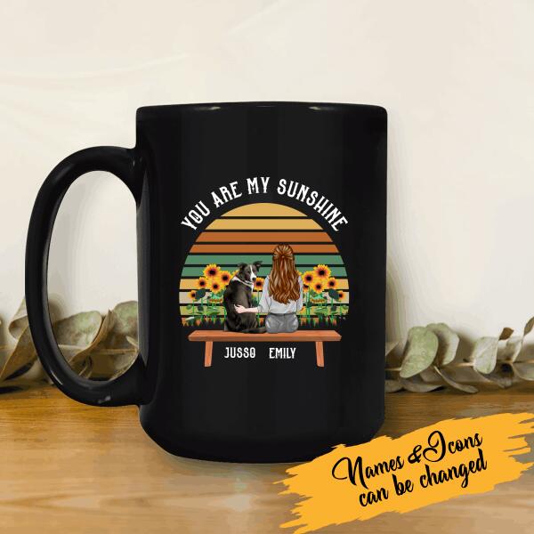 You Are My Sunshine Personalized T-shirt For Dog Lovers Special Gift For Mom