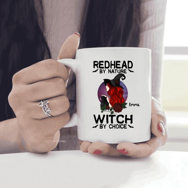 Halloween Costume Ideas Redhead By Nature Witch By Choice personalized T-shirt For You Friends