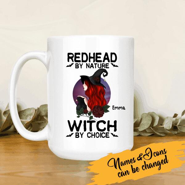 Halloween Costume Ideas Redhead By Nature Witch By Choice personalized T-shirt For You Friends