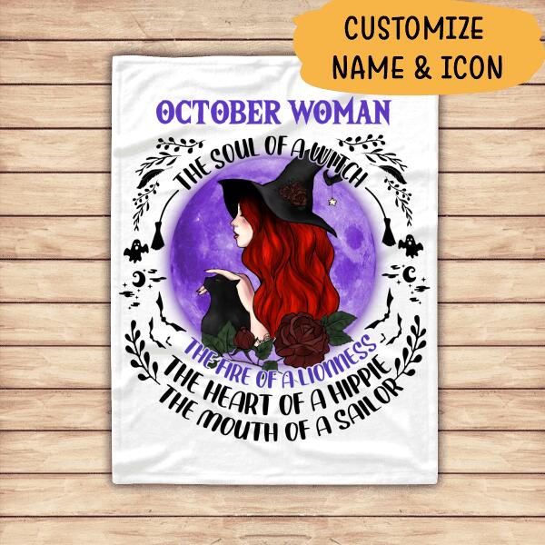 Halloween T-shirt The Soul Of A Witch Personalzied Personalized Item Special Gift For You Friends