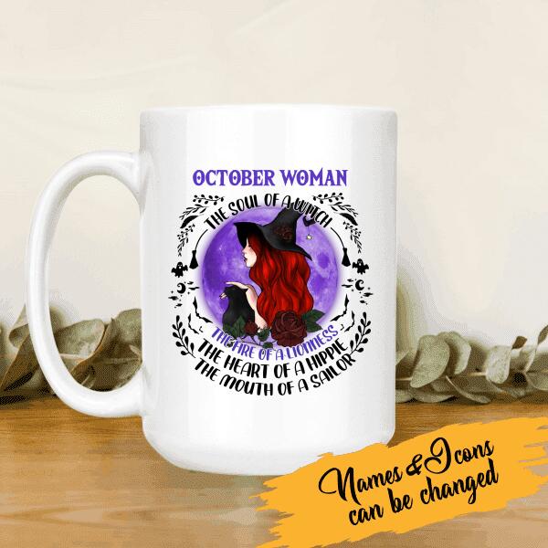 Halloween T-shirt The Soul Of A Witch Personalzied Personalized Item Special Gift For You Friends