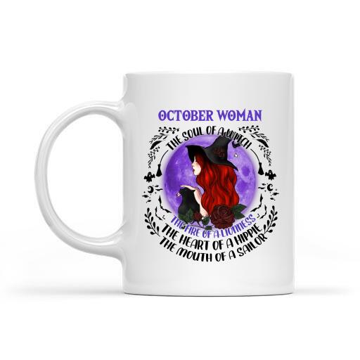 Halloween T-shirt The Soul Of A Witch Personalzied Personalized Item Special Gift For You Friends