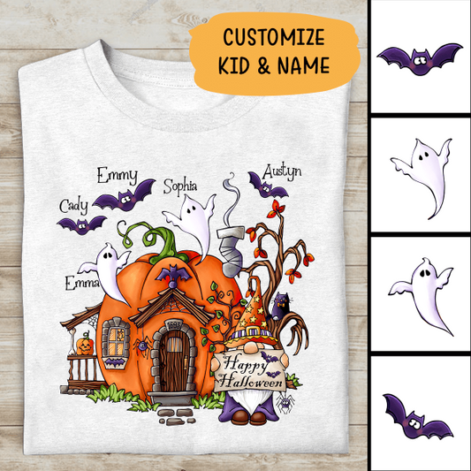 Grandma Halloween Special Personalized T-shirt For Grandma Mama