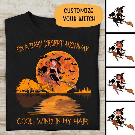On A Desert High Way Cool Wind In My Hair Personalized T-shirt Special Gift For Friend