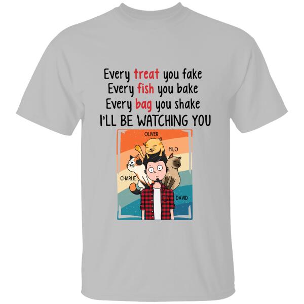 Every Fish You Bake, Personalized Gifts for Dad and Cat Lovers