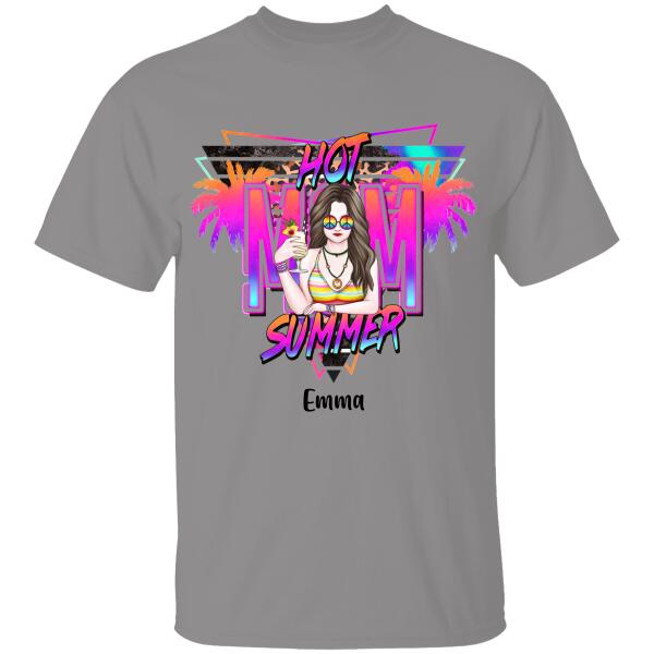 Hot Mom Summer Personalized T-shirt Amazing Gift For You Hippie Style
