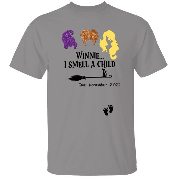 Winnie I Smell A Child Halloween Personalized T-shirt Special Gift For Friend