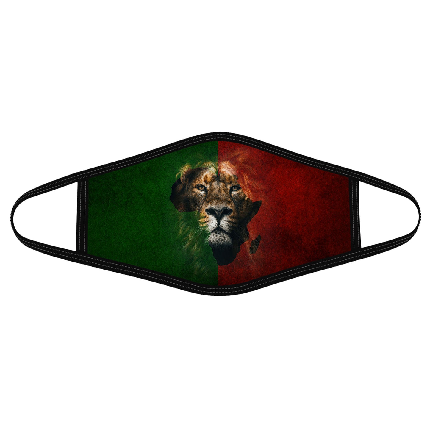 African Lion Power Face Mask HC