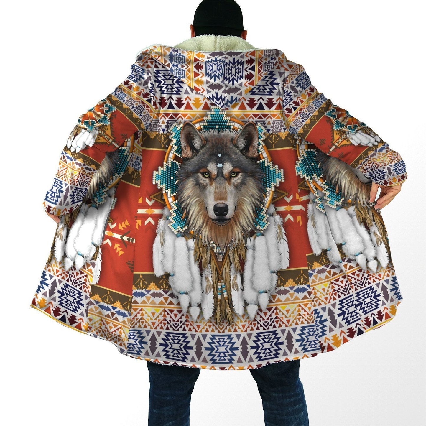 Wolf Native American 3D All Over Printed Unisex Shirts